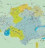 map of Kazakhstan