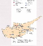 map of Cyprus