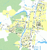 Map of Klimovsk