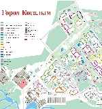 Map of Kogalym