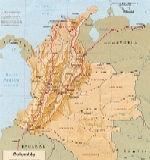 Map of Colombia