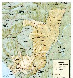 Map of Congo