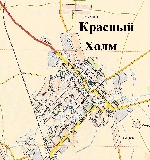 Map of Krasny Kholm