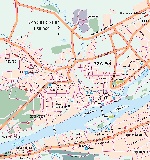 Map of Krasnoyarsk