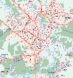 Map of Kursk