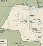 Map of Kuwait