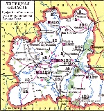 Map of Lipetsk Oblast