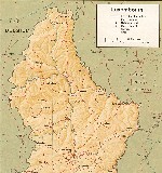 map of Luxembourg
