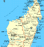 Map of Madagascar