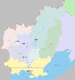 Map of Magadan Oblast 