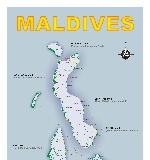 Map of Maldives