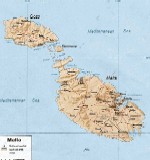 Map of Malta