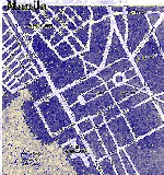 Map of Manila