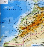 Map of Morocco