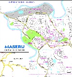 Map of Maseru