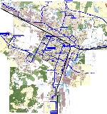 Map of Mineralnyye Vody