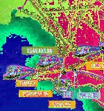 Map of Montevideo