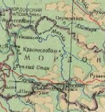Map of Mordovia
