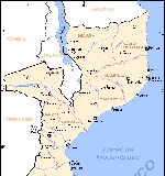 Map of Mozambique