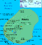 Map of Nauru