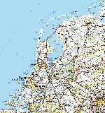 Map of Netherlands