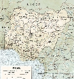 Map of Nigeria
