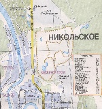 Map of Nikolskoye