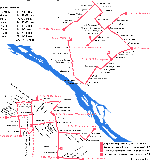 Map of Novosibirsk