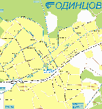 Map of Odintsovo