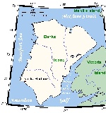 Map of Island Banks