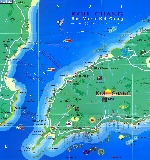 Map of Koh Chang