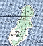 Map of Island Itbayat