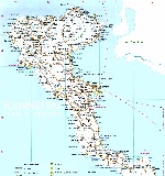 Map of Corfu Island