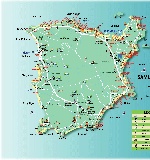 Map of Koh Samui
