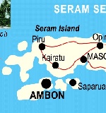 Map of Seram Island