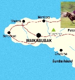 Map of Sumba Island