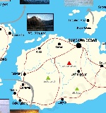 Map of Sumbawa Island