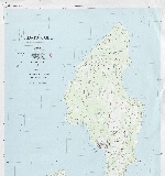 Map of Tinian Island