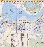 Map of Otradnoye