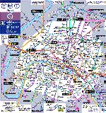 Map of Paris