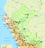 Map of Peru