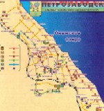 Map of Petrozavodsk