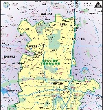 Map of Pretoria