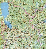 Map of Pskov Oblast 