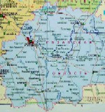 Map of Ryazan Oblast