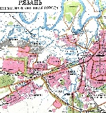Map of Ryazan