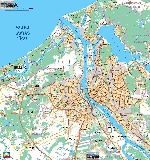 Map of Riga