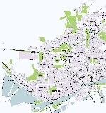 Map of Rostov-on-Don