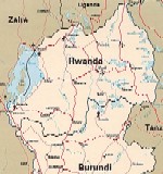 Map of Rwanda