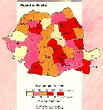 Map of Romania